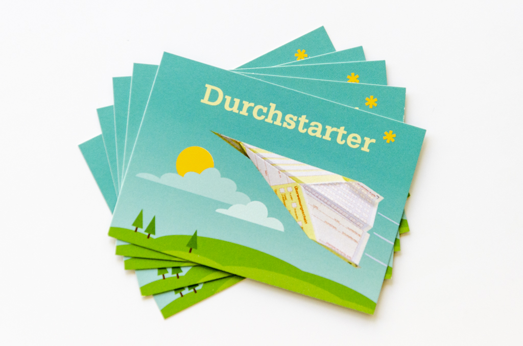 Minikärtchen „Durchstarter“